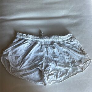 LULULEMON Women's Classic White Athletic Shorts